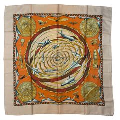 新品未使用 HERMES エルメス スカーフ D.A. Jarlegant 90 - メルカリ