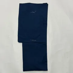 ⭐️未使用⭐️ レディース 木綿 単衣 着物 単品 ネイビー M  【M0903】 久留米織 日本製 木綿 着物生活 しつけ糸付 洗える 洗濯可 アイロン可 練習用 お稽古  綿織物 コットン 綿 カジュアル かわいい おしゃれ 国産 着物好き 着物コーデ