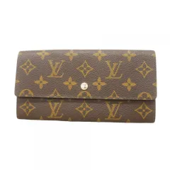 ルイ・ヴィトン(Louis Vuitton) ルイ・ヴィトン 長財布 モノグラム ポシェットポルトモネクレディ M61723 ブラウンレディース