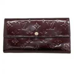 ルイ・ヴィトン(Louis Vuitton) ルイ・ヴィトン 長財布 ヴェルニ ポルトフォイユサラ M93524 アマラントレディース