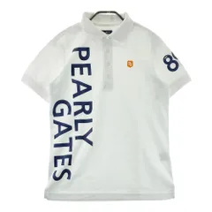 サイズ：4 PEARLY GATES パーリーゲイツ  半袖ポロシャツ  ホワイト系 [240101628573] ゴルフウェア メンズ ストスト
