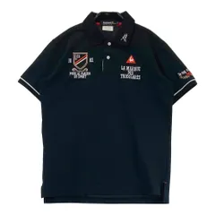 サイズ：M LE COQ GOLF ルコックゴルフ  ポロシャツ  ブラック系 [240101631817] ゴルフウェア メンズ ストスト