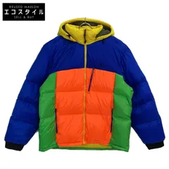 POLO RALPH LAUREN ポロ ラルフローレン ﾏﾙﾁｶﾗｰ 刺繍ﾛｺﾞ  ﾀﾞｳﾝｼﾞｬｹｯﾄ XXL