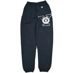 Champion チャンピオン US企画 ECO FLEECE YALE COLLEGE SWEAT PANTS 裏起毛 イェール大学 カレッジスウェットパンツ S NAVY ボトムス g25388