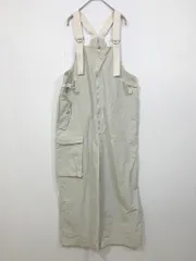 La-gemme ラジエム フロントジップワーク サロペット オーバーオール グレー ■■ レディース