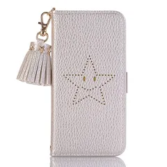 【新品】 AQUOS sense3 au SHV45 docomo SH-02M sense3 lite SH-RM12 センス3 lite 専用 アクオス センス3 手帳型 ケース　/ Android One S7 ケース カバー手帳型かわいい 星 笑顔 1