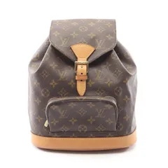 ルイ・ヴィトン LOUIS VUITTON リュックサック バックパック モンスリMM M51136 PVCコーティングキャンバス レザー モンスリMM レディース Used Bのサムネイル