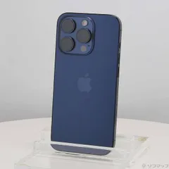 ソフマップ 〔中古品〕 iPhone15 Pro 128GB ブルーチタニウム MTUA3J／A SIMフリー【305】