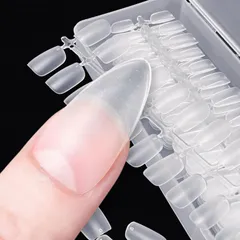 COLORBIRD ネイルチップ 超薄 ショート クリア サンディング 自然なフィット感 つけ爪 (ポイントM2 300pcs)