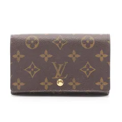 ルイ・ヴィトン LOUIS VUITTON 二つ折り財布 ポルトモネ ビエ トレゾール M61730 PVCコーティングキャンバス ポルトモネ・ビエトレゾール レディース Used A