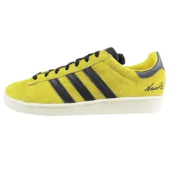 未使用 Bruce Lee × adidas Originals アディダスオリジナルス Jabbar Low Game of Death スニーカー シューズ 30.0 黄 JR1597 メンズ 古着 中古 USED