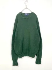 Polo by Ralph Lauren ポロバイラルフローレン 長袖 コットン ニット セーター sizeM/緑 ◇■メンズ