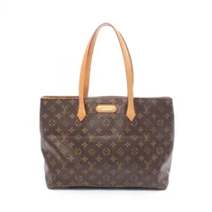 ルイ・ヴィトン LOUIS VUITTON トートバッグ ウィルシャーMM M45644 PVCコーティングキャンバス レザー ウィルシャーMM レディース Used B