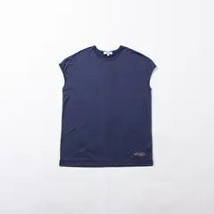 ミッソーニ MISSONI DONNA ノースリーブカットソー レディース ネイビー カジュアル リゾート エレガント キレイめ ベーシック モード タンクトップ Tシャツ 刺繍ロゴ イタリア製 レディーストップスのサムネイル