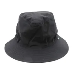 新品同様 25ss WIND AND SEA × KIJIMA TAKAYUKI ウィンダンシー キジマタカユキ バケットハット 帽子 キャップ L 黒 ブラック メンズ 古着 中古 USED