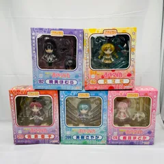 【kk/2.20】未開封品 魔法少女まどか☆マギカ ねんどろいど５人セット 暁美ほむら (182) 巴マミ (183) 佐倉杏子 (217) 美樹さやか (209) 鹿目まどか (174)