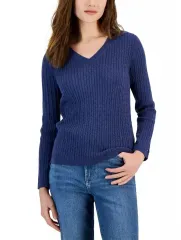 (新品) Tommy Hilfiger トミーヒルフィガー ケーブル編み ニット ネイビー_XXL