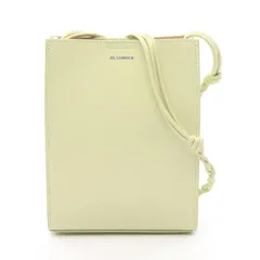 ジルサンダー JIL SANDER ショルダーバッグ TANGLE SMALL タングル スモール ライトグリーン レザー TANGLE スモー ショルダー レディース Used A