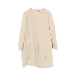 フォクシー ニューヨーク FOXEY NEW YORK 33734 ベージュ その他 ノーカラーコート レディース Used Bのサムネイル