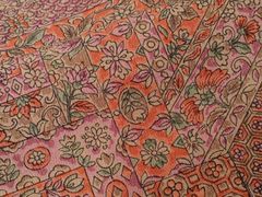 平和屋着物○訪問着 友禅 枝垂れ桜文 暈し染め 金彩 正絹 逸品