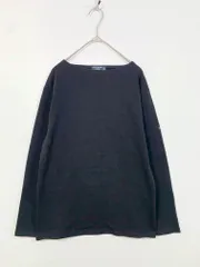 SAINT JAMES セントジェームス ボートネック バスクT カットソー 黒 ■■レディース