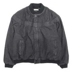 未使用 25aw JOURNAL STANDARD relume ジャーナルスタンダードレリューム デニム ダービージャケット ブルゾン L 黒 ブラック メンズ 古着 中古 USED