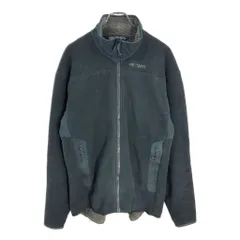 90年代 カナダ製 ARC'TERYX アークテリクス フリースジャケット グリーン(メンズ L)中古 古着 V8164のサムネイル