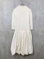 snidel スナイデル SWNO241099  バルーンドッキング ミニ   ワンピース size1/白■■レディース