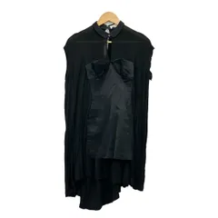 UNDER COVER(アンダーカバー) ワンピース サイズ1 S レディース - 黒 ノースリーブ/ミニ/ドッキングワンピース