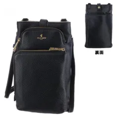 IT/K05C 未使用 PELLE BORSA  定価20,900円 ペレボルサ ショルダーポーチ Mano Goods マーノグッズ 204730 1,ブラック レディース