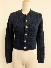 Ｐ/24AW MACPHEE ハイブリットコットンケーブル ショートカーディガンのサムネイル