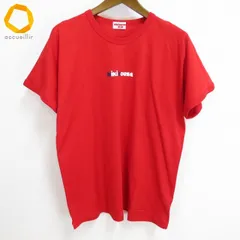#s ミキハウス MIKI HOUSE Tシャツ M 赤 半袖 カットソー バックロゴ 日本製 ユニセックス [994285] k01のサムネイル