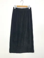 新品 PUAL CE CIN ピュアルセシン 0242010030 定価8800円 ストレッチコール スカート size36/黒  ■■レディース