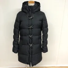 [値下げ交渉歓迎] 23区 オンワード ウール アンゴラ混 ピーコート風　ダウン38 L相当 黒 管理B-168