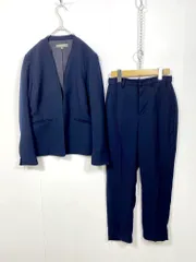 a day in the life アデイインザライフ ユナイテッドアローズ 6314-699-0261 パンツスーツ セットアップ size36/紺 ■■◎レディース