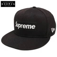 Supreme シュプリーム 18SS Mesh Box Logo New Era Cap メッシュ ボックスロゴ ニューエラ キャップ 60.6cm