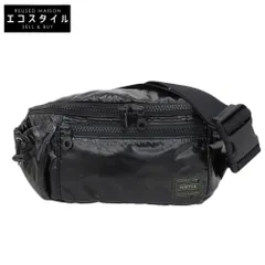 PORTER ポーター WAIST BAG  L ウエストバッグ メンズ ブラック 598-09645