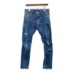 DSQUARED2 ディースクエアード バイカーデニムパンツ ジーンズ TIDY BIKER JEAN S74LB0029 S300144 メンズ サイズ44 ズボン DM18005■