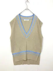 LOUNIE ルーニィ ベスト sizeF/ベージュ ■■レディース