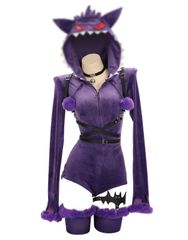 コスプレ　キャラクター衣装 ゲンガー ポケモン ▽ ゲンガー ポケモン コスプレ ハロウィン - メルカリ