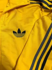 出品) adidas 旧ファイヤーバード イエロー 黄色 黄色 ジャージ トラックジャージ