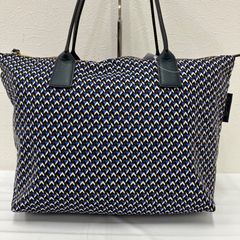 希少カラー✨ ロベルタピエリ トートバッグ ナイロン レザー ブルー 総 
