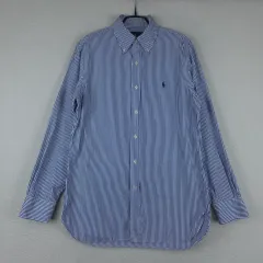 キッズ ポロ ラルフローレン ストライプ シャツ (15歳)