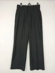 レディース ハイウエスト ワイド パンツ (M)