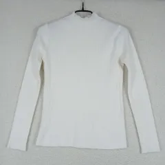 レディース ゴージ タートルネック 長袖Tシャツ (XS-S)