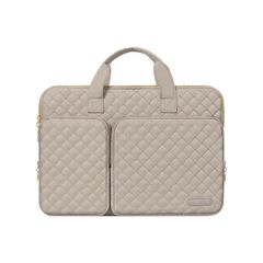 MOSISO 360 Protective PC Case for 16-inch and 15-15.6-inch Laptops, Compatible with MacBook Air 15 M4 M3 M2/Pro 16 M4 M3 M2 M1, with 2 Pockets, Handle, and Strap (Taupe Brown)