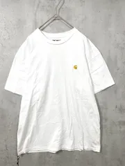 carhartt WIP カーハートダブリューアイピー S/S CHASE T-SHIRT ワークインプログレス ワンポイント Tシャツ sizeM/白 ■■メンズ