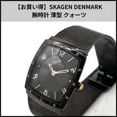 TB214【お買い得】SKAGEN DENMARK 腕時計 薄型 クォーツのサムネイル
