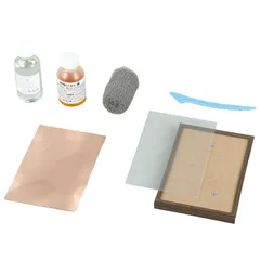 アーテック ウッドフレーム付彫金素材150×100mm (012352) ※未完成品