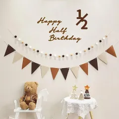 誕生日 写真背景 誕生日 誕生日 レターバナー birthday happy 子供 フェルト 男の子 女の子 飾り お祝い 飾り 飾り バースデー ハーフバースデー